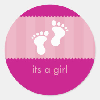 BABY SHOWER STICKER :: happy feet 14