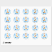 It's a Boy Baby Shower Sticker, Zazzle