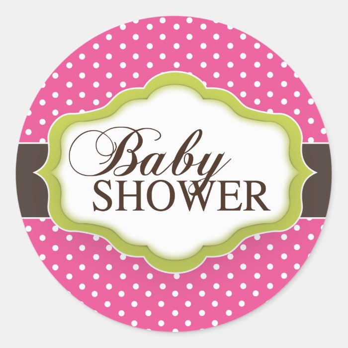 Baby Shower Stickers