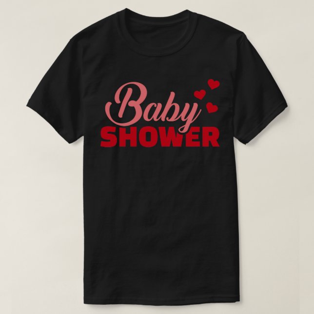 Baby shower T-Shirt (Design Front)