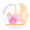 Baby Shower Tea Party Favor Sticker  |  Girl
