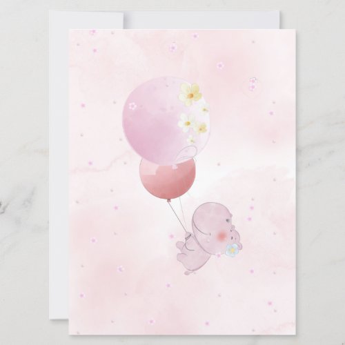 BABY SHOWER TELLS FOR BABY GIRL INVITATION