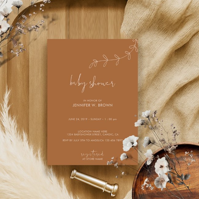 Boho Baby Shower