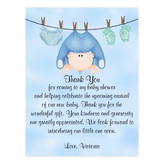baby-shower-thank-you-baby-boy-postcard-zazzle