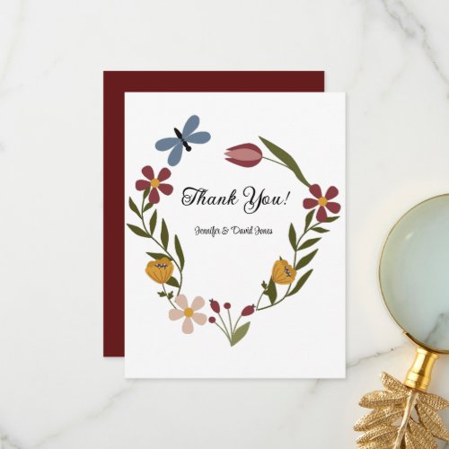 Baby Shower Thank You Card