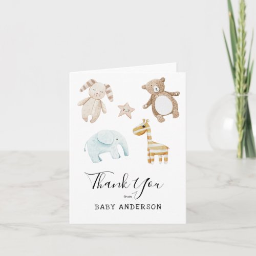 Baby Shower Thank You Card