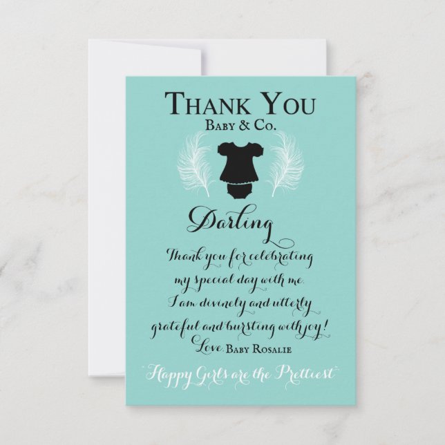 Baby Shower Thank You Card (Front)