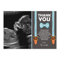 Baby Shower Thank You Card Little Man Echo