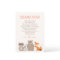 Baby Shower Thank You Card Woodland