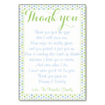 Baby Shower Thank You From Baby at Zazzle
