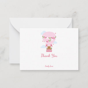 Baby Shower Thank You Note Card