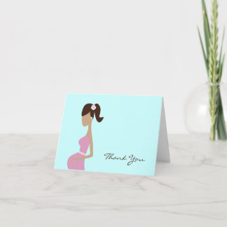 Baby Shower Thank You Note Card