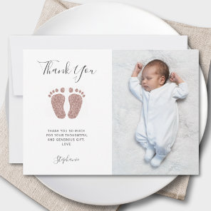 Baby Shower Thank You Photo  Card