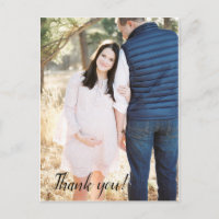 Baby Shower Thank You Post Cards