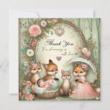 Baby Shower Thank You Stickers