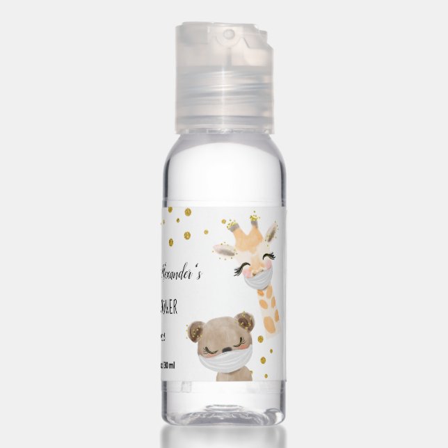 Baby Shower Travel Bottle Set Hand Sanitizer (Back 3rd)