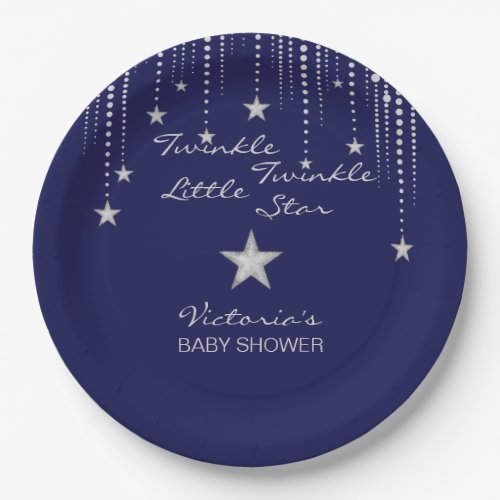 Baby Shower Twinkle Twinkle Little Star Paper Plates