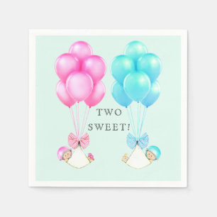Baby Shower Twins Napkins