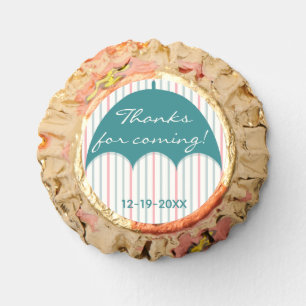 Baby Shower Umbrella Watermelon Reese's Peanut Butter Cups