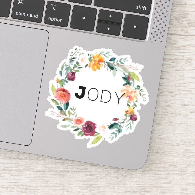 Baby shower vinyl sticker (Detail)