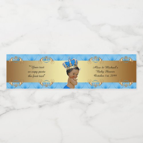 Baby Shower Water Bottle Labels Royal Baby Shower Water Bottle Label