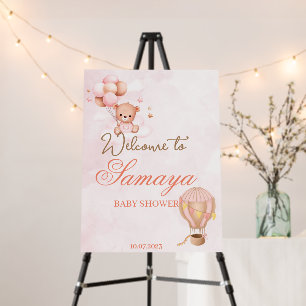 Baby Shower Welcome Poster