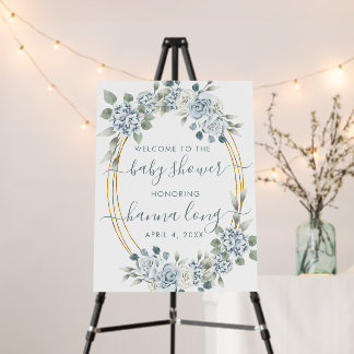 BABY SHOWER WELCOME SIGN