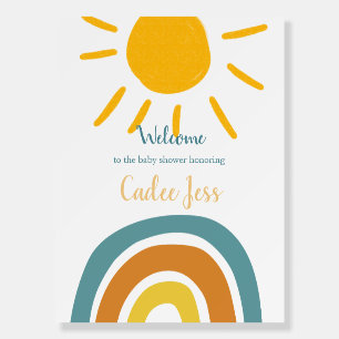 Baby Shower Welcome Sign