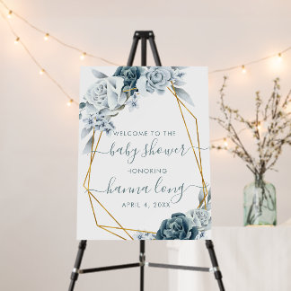 BABY SHOWER WELCOME SIGN