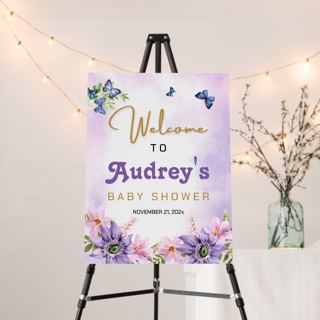 Baby Shower Welcome Sign Here Comes The Son (In Situ (Stand))