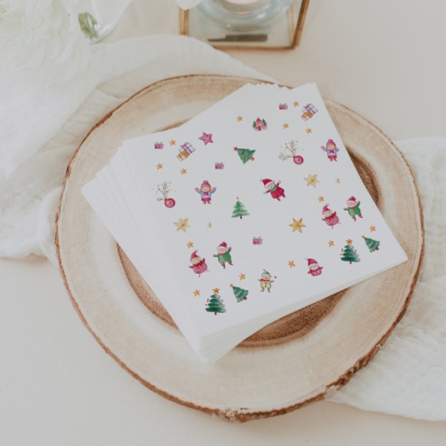Baby Shower Winter Christmas  Napkins (Creator Uploaded)