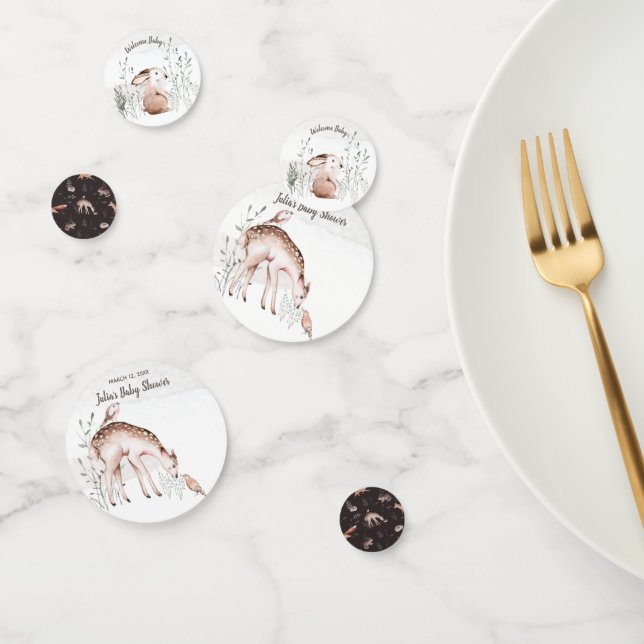 Baby Shower Woodland Animals Confetti (Group)