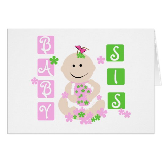 Baby Sis Tshirts and Gifts (Front Horizontal)