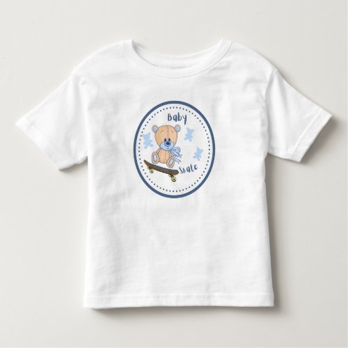Baby skate toddler t_shirt