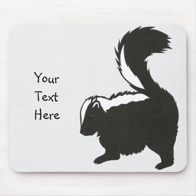 Baby Skunk Mousepad (Front)