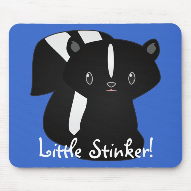 Baby Skunk Mousepad (Front)