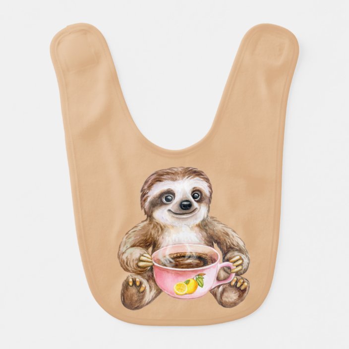 sloth bib