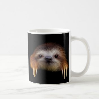 Baby Sloth Coffee Mug by PawsForaMoment at Zazzle