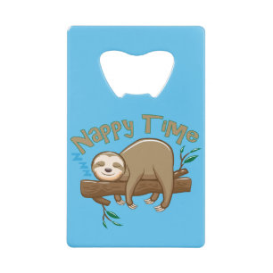 Baby Sloth Credit Card Bottle Opener