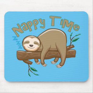 Baby Sloth Mouse Pad