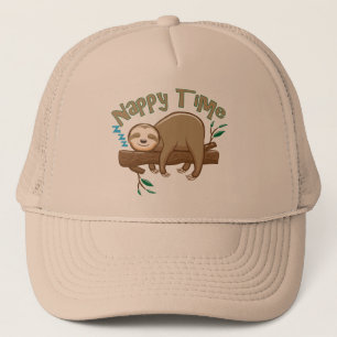 Baby Sloth Trucker Hat