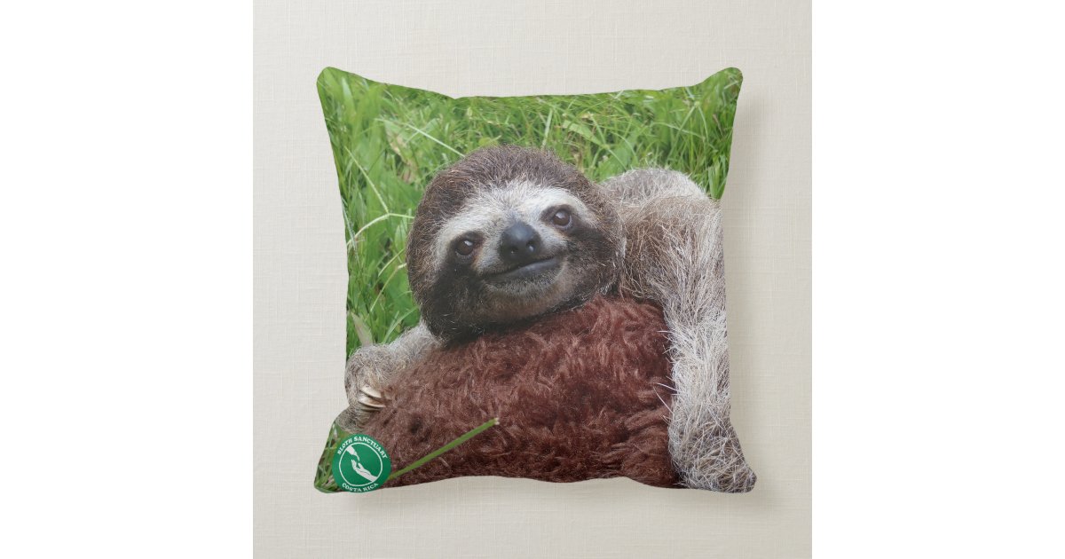 giant sloth pillow