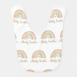 Baby Smith – Personalized Baby Shower Name Design Bib