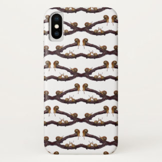 Baby Snail Frenzy iPhone X Case (choose colour)