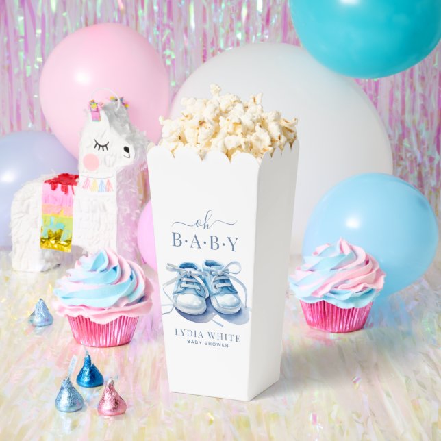Baby Sneakers Baby Shower, Boy Baby Shower Favor Boxes (Party)