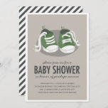 Baby Sneakers Shoes Invitation at Zazzle