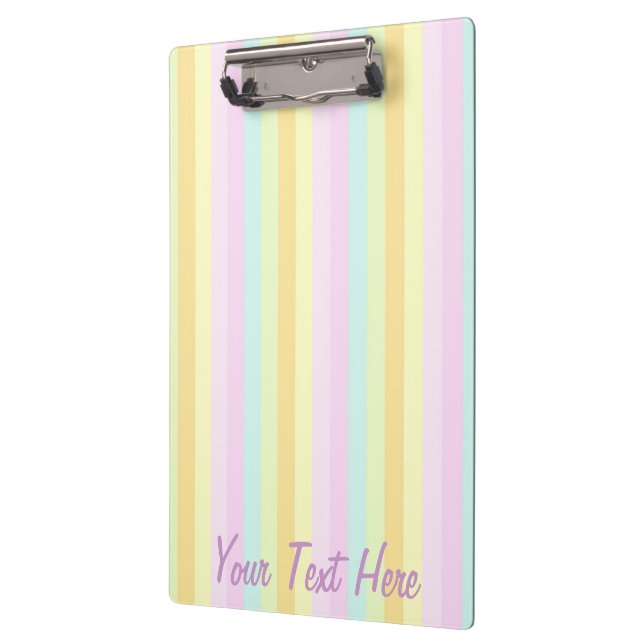 Baby Soft Pastels Clipboard (Left)
