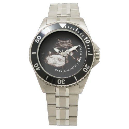 Baby Sonogram New Father Dad To Be Gift Watch