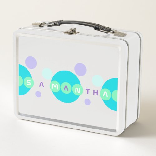 Baby Space to customize up to 8 letters Lunchbox