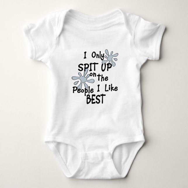 Baby Spit Up Bodysuit (Front)